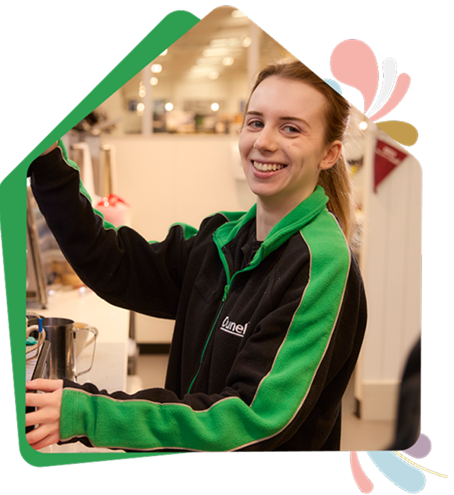 Louise, Coffee Shop Assistant 